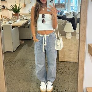 Free People Moxie Barrel Jeans